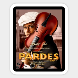 Shahrukh Khan Pardes Sticker